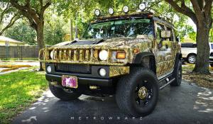 Hummer H2 Alligator Ron by MetroWrapz 2016 года